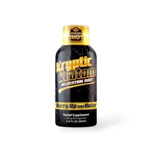 Home kryptic kratom extract relaxation shot 45mg 60ml 31539