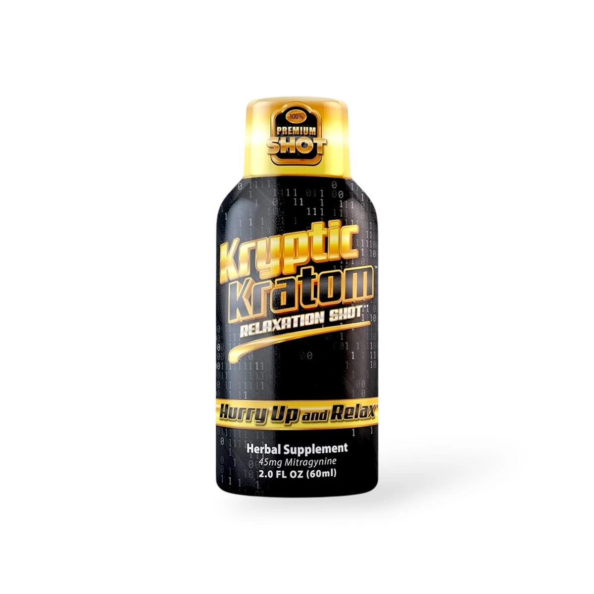 kryptic kratom extract relaxation shot 45mg 60ml 31539