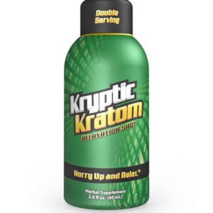 Kryptic Kratom 45mg Mitragynine Relaxation Shot 60ml